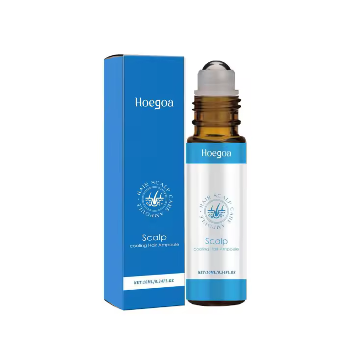 El masaje con aceite nutritivo para el cuero cabelludo HOEGOA calma, fortalece el cabello, mejora la sequedad, la suavidad y el brillo. - 1