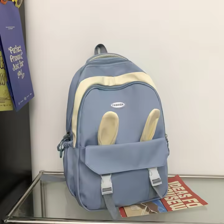 Mochila, bolso escolar, mochila, nicho, ocio, estudiante, viaje, nuevo estilo, gran capacidad, nailon - 1