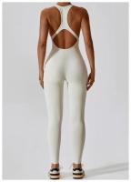 Traje de gimnasio de Yoga para mujer, mono de entrenamiento, ropa deportiva para correr, ciclismo, conjunto de gimnasio - details 5