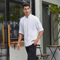 Chaqueta de Chef C116 para hombre y mujer, ropa de cocina, Hotel, restaurante, uniforme de Chef, abrigo de Chef de Sushi, uniforme de Chef de Sushi - details 6
