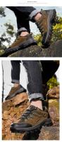 Zapatillas De Deporte Para Hombre Al Aire Libre Otoño Invierno Parejas Zapatos Casuales Zapatos De Montañismo Zapatos De Cuero Para Caminar Calzado Grande - details 19