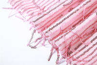 BUNO-minivestido brillante con borlas y retales para mujer, Vestido ajustado con cuello Halter, impresio - details 8