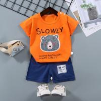 Conjunto de Manga Corta para Niños Puro Algodón Camisetas de Verano para Bebés - details 4