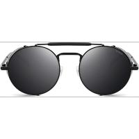 Gafas de Sol Steampunk Estilo Redondas Vintage Polarizadas Retro Gafas UV400 Protección Marco de Metal - details 1