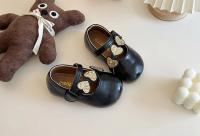 Zapatos de cuero para niñas, calzado de estilo coreano, suave y cómodo, antideslizante, versátil, dulce amor, novedad de otoño, 2024 - details 9