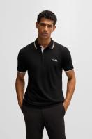 Camisetas Polo para Hombres BOSS Algodón Blanco Manga Corta Moda de Alta Calidad - details 1