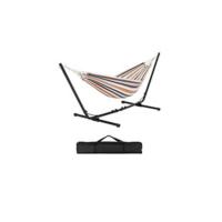 Columpio con dosel, balancín de jardín exterior de 3 plazas con cojín extraíble y toldo ajustable en ángulo, impermeable, carga máxima 250 kg, negro. - details 13