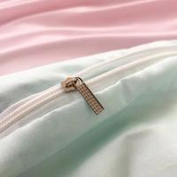 Juego de Ropa de Cama Estilo Coreano de Cuatro Piezas con Color Degradado Funda de Edredón Sábana y Fundas de Almohada para Cama Twin Queen King Super King - details 3