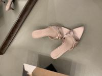 Sandalias Planas de Moda para Mujeres Punta Abierta, Tacón Fino, Altas y Estilizadas - details 4