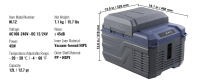 SucceBuy Refrigerador-congelador portátil para automóvil,-4 ℉ -68 ℉   Enfriador de compresor ajustable, 12/24 V CC y 100-240 V CA para exteriores, camping - details 5