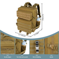 Mochila de senderismo 25L/30L, mochila ligera de viaje para montañismo, bolsas deportivas Mochila ligera para hombre, informal,Oxfordbolsa de viaje para jóvenes, adolescentes, deportes al aire libre - details 2