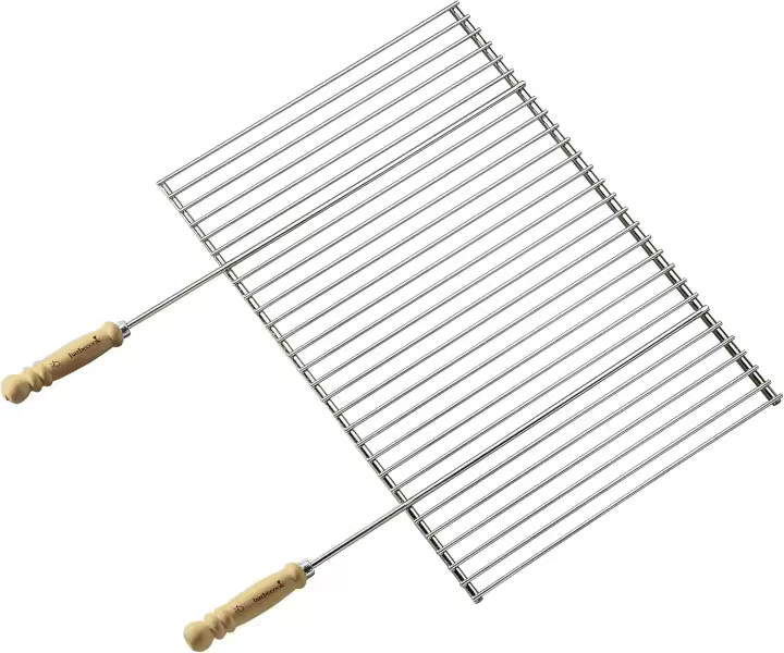 Parrilla Profesional, Gris, 90x54x3 cm - 1