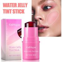 EELHOE 3 en 1 mejilla labio teñido humectante rubor en barra ojos mejilla labio crema iluminadora agua gelatina tinte en barra maquillaje de contorno mate - details 21