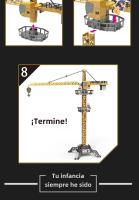 Grúa y Vehículo de Construcción para Niños, juego de Juguetes de Aleación, Modelo Realista de Maquinaria de Ingeniería - details 4