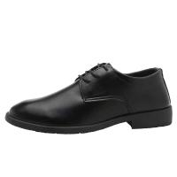 Zapatos de negocios formales de alta gama de cuero genuino para hombres de otoño, zapatos casuales brillantes de suela gruesa - details 4