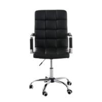 Silla de oficina de cuero sintético |   Silla ejecutiva giratoria y regulable en altura I Silla de escritorio con ruedas - details 2