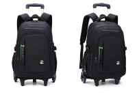 Mochila grande con ruedas Mochila compacta carro extensible - Diseño Ergonómico - Amplio Espacio de Almacenamiento - Bolsillos Multifuncionales - details 16