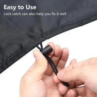 Cubierta redonda impermeable para piscina cubierta plegable de seguridad para piscina sobre el suelo cubierta protectora a prueba de polvo paño de lluvia para jardín - details 2