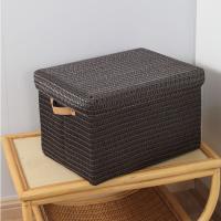 Caja de almacenamiento minimalista de estilo japonés, plegable con asa, caja de clasificación, cesta de almacenamiento creativa de gran capacidad, llave - details 11