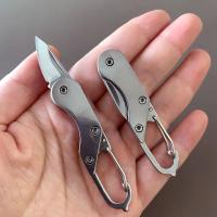 Mini Cuchillo Plegable de Acero Inoxidable Portátil para Acampar al Aire Libre - details 3