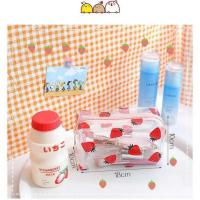 Estuche impermeable transparente de PVC, papelería grande, regalo para niñas, estudiantes, lápiz, maquillaje, bolsa de cosméticos, bolsas de viaje - details 7