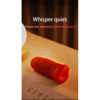 Leten-vibrador masturbador masculino, automático, lamiendo la lengua, mamada, Vagina, coño de bolsillo, juguete sexual Oral para hombres adultos - details 9