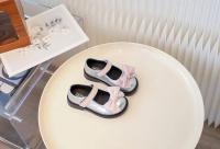 Zapatos de cuero de estilo coreano para niña, zapatillas de princesa con pajarita, versátiles y elegantes, a la moda, para fiesta, novedad de otoño, 2024 - details 9