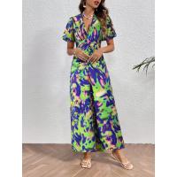Vestido Largo Sexy y Elegante con Escote en V Profundo para Mujer Vestido de Fiesta de Verano con Tiras Ropa de Playa 2024 - details 6
