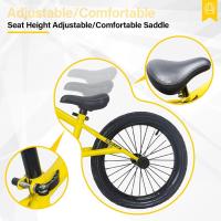 Bicicleta Sin Pedales para Niños de 3 a 4 5 6 7 Años, Ruedas de Goma Inflables de 16 Pulgadas, Bicicleta de Equilibrio con Sillín Ajustable, hasta 40 Kg, Juguetes para Niñas y Niños - details 10