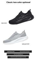 Deportes de moda para hombres grandes con parte superior de malla transpirable, suela ligera de EVA, zapatos de estilo para caminar en primavera y verano - details 5