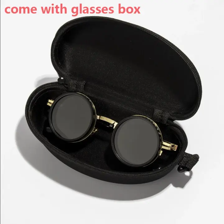 Gafas de Sol Polarizadas Retro Punk ND9 Ajustables para Hombres y Mujeres - 1