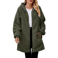 Abrigos con capucha informales para mujer, cárdigans de moda de otoño, sudaderas con capucha para mujer - details 6