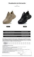 Zapatos de Seguridad Inflexibles Punta de Acero Botas de Trabajo Anti-Golpes y Anti-Pinchazos - details 7