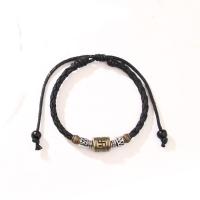 Collares para Hombre Ajustables de Cuerda Encerada, Colgante de Metal con Diseño Tribal, Estilo Retro Boho, Regalos para Hombre 2025 - details 3