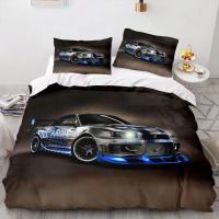 Juegos de cama de carreras de coches deportivos para hombres y niños, camas individuales, camas dobles, colchas, regalos - details 5