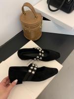 Nuevos zapatos franceses Mary Jane para mujer versión coreana diseño sentido moda remache tacón grueso cabeza cuadrada zapatos individuales ladyshoes - details 5