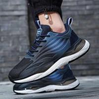 Zapatos informales para hombre, cómodos, transpirables, para entrenamientos deportivos, baloncesto, color gris, nueva marca - details 2