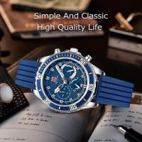 Reloj de cuarzo DUGARY a la moda, cronógrafo para hombre, reloj de pulsera de negocios, resistente al agua, luminoso, con personalidad, reloj piloto Masculino - details 6