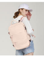 Mochila de gimnasio para laptop de 17 pulgadas 15.6 pulgadas para mujeres con almacenamiento múltiple compartimento recomendada para viajes y escolar hecho de nylon - details 7