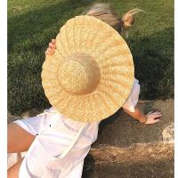 Sombrero de Playa de Paja con Visera de Verano Gorra de Moda para Mujeres 100% Grande - details 3