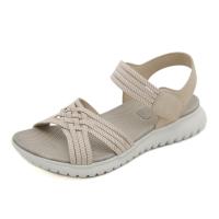 Sandalias mujer, estilo deportivo cómodo. Banda de goma de gran tamaño. Sandalias - details 0