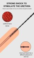 Vibrador Uretral Eléctrico Masajeador de Ojos de Caballo Estimulador de Sonido Expansor de Plug - details 3