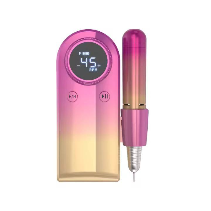 Taladro de Uñas Eléctrico de Alta Velocidad Profesional Portátil Kit de Manicura y Pedicura para Uñas de Gel Acrílico - 1
