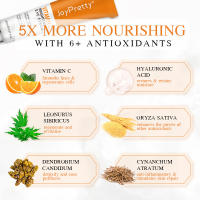 Crema de Ojos Hidratante Serie Brillante de Vitamina C Adiós a las Ojeras Reafirmante de Piel - details 1