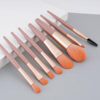 Kit Mini de Pinceles de Maquillaje Set Portátil de Pinceles de Sombras y Corrector de Ojos con Cerdas Suaves - details 1