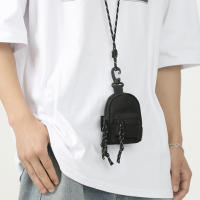 Mini bolso colgante de moda para mujeres y hombres, correa ajustable, bolso pequeño para dinero, tarjetas, dinero - details 4