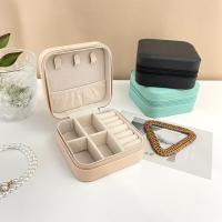 Organizador de joyas portátil, bolsa con cremallera, accesorios de viaje, pendientes, caja organizadora de joyas - details 8
