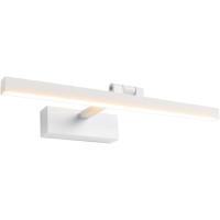 Lámpara LED de Espejo 24W 1170LM Lámpara de espejo Aplique Blanco Frio 5500K Luz natural para Espejo Muebles de Maquillaje Aparato Montado en la Pared, Negro, 80CM - details 25