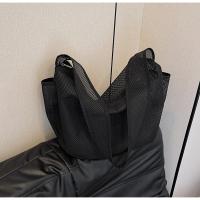 Bolso de mano hueco de malla para ocio, bolso de hombro impermeable para playa y Fitness, bolsa de almacenamiento de gran capacidad para natación, uso diario - details 22