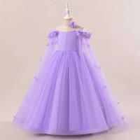 Elegante Vestido de Baile de Tul Diseño de Flores de Esponja para Bodas y Fiestas - details 27